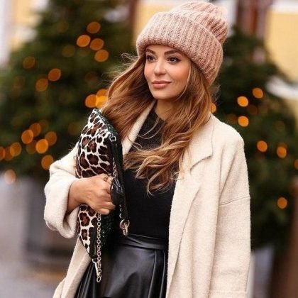Модные вязаные шапки зима 2018 года. Фото Модные вязаные шапки зима 2018 года. Фото